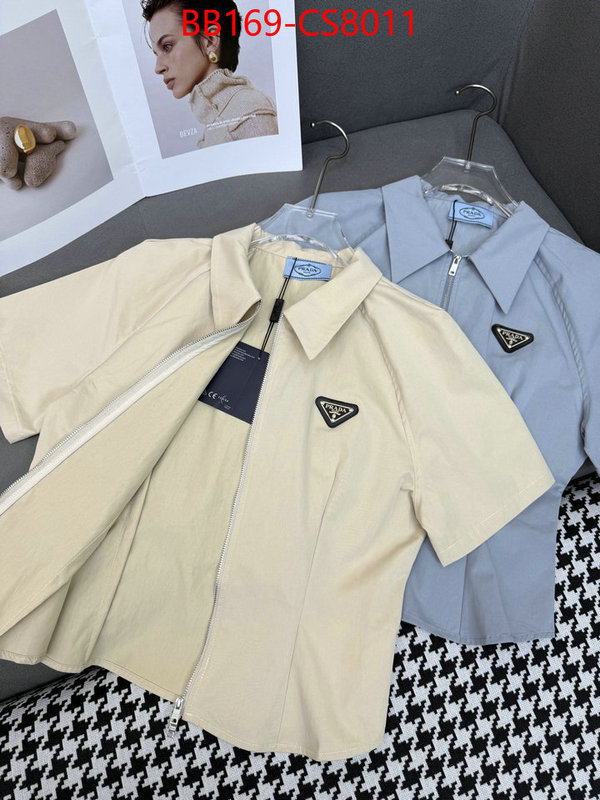 Clothing-Prada what 1:1 replica ID: CS8011 $: 169USD