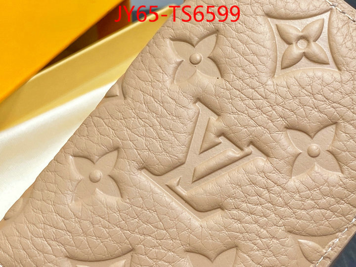 LV Bags(TOP)-Wallet designer fake ID: TS6599 $: 65USD,