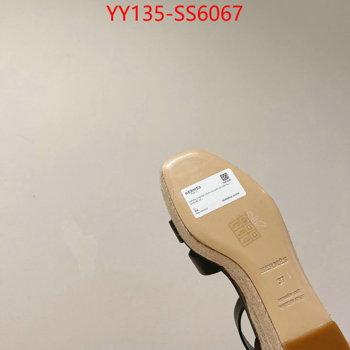 Women Shoes-Hermes how to find designer replica ID: SS6067 $: 135USD