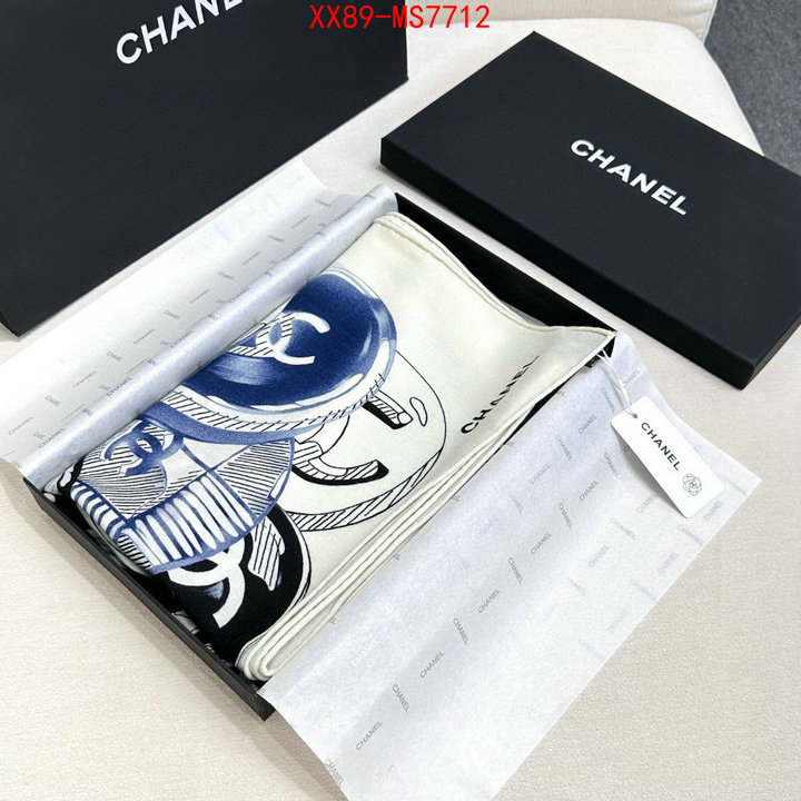 Scarf-Chanel what's the best to buy replica ID: MS7712 $: 89USD
