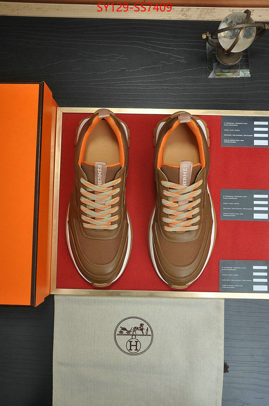 Men Shoes-Hermes fake cheap best online ID: SS7409 $: 129USD