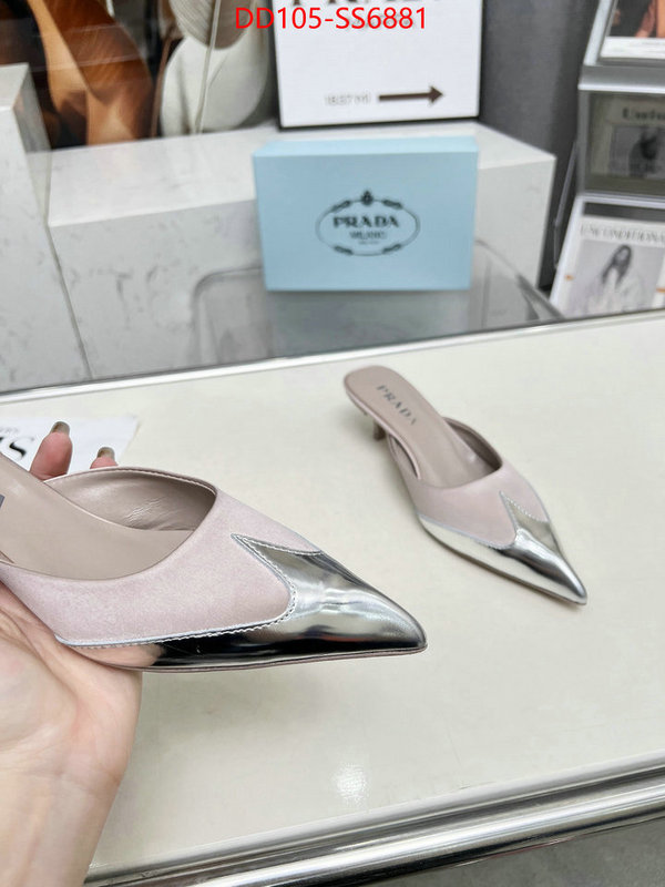 Women Shoes-Prada where can you buy a replica ID: SS6881 $: 105USD