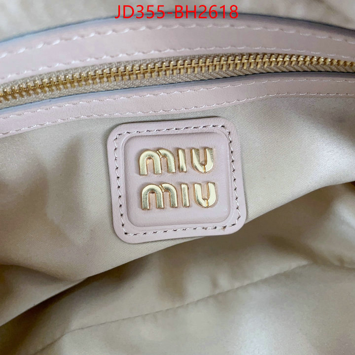 Miu Miu Bags(TOP)-Handbag- where could you find a great quality designer ID: BH2618 $: 355USD,