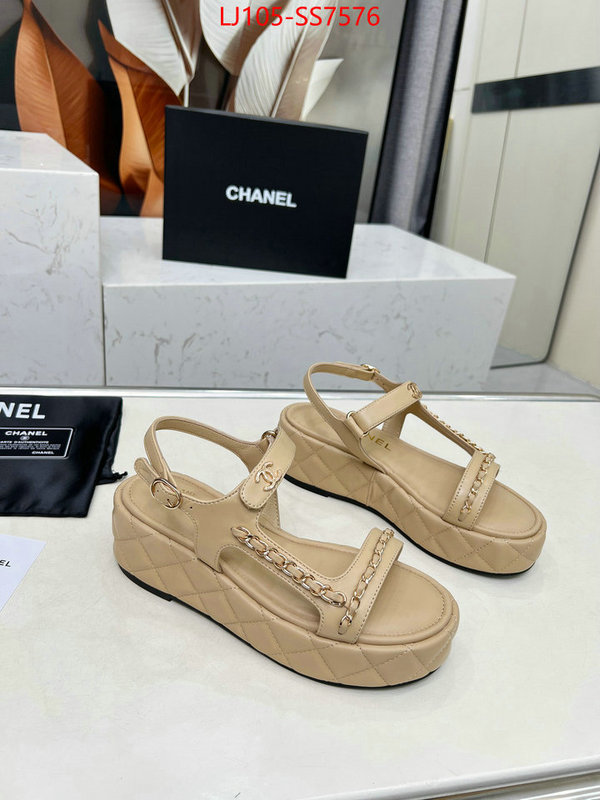 Women Shoes-Chanel we provide top cheap aaaaa ID: SS7576 $: 105USD