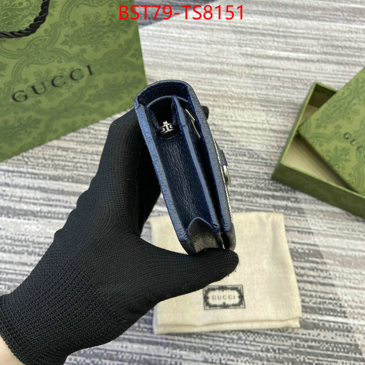 Gucci Bags(TOP)-Wallet- we curate the best ID: TS8151 $: 79USD,