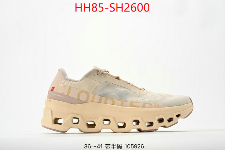 Men Shoes-On Running Cloudsurfer designer wholesale replica ID: SH2600 $: 85USD