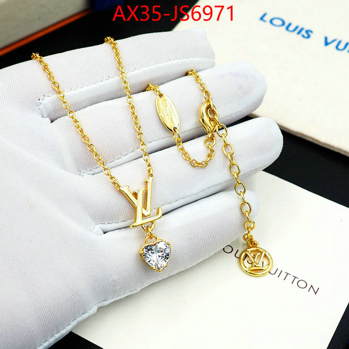Jewelry-LV top fake designer ID: JS6971 $: 35USD