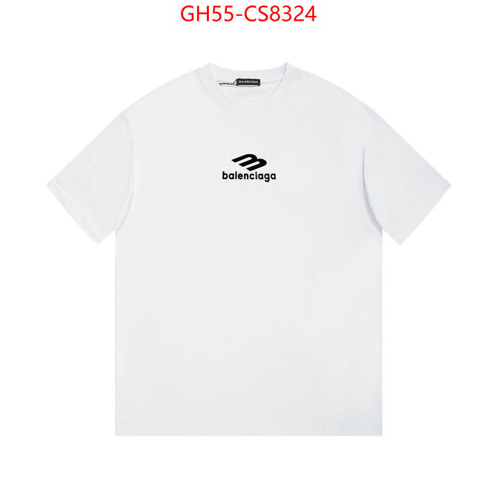 Clothing-Balenciaga aaaaa quality replica ID: CS8324 $: 55USD