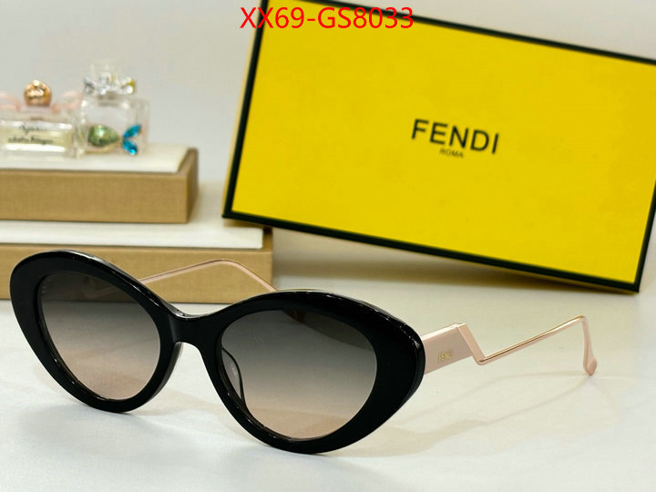 Glasses-Fendi cheap replica ID: GS8033 $: 69USD