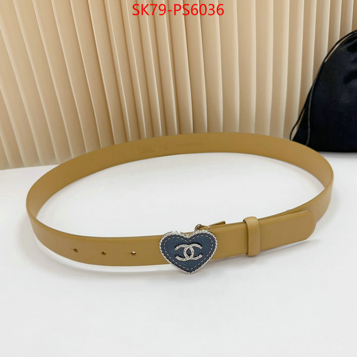 Belts-Chanel aaaaa+ replica designer ID: PS6036 $: 79USD