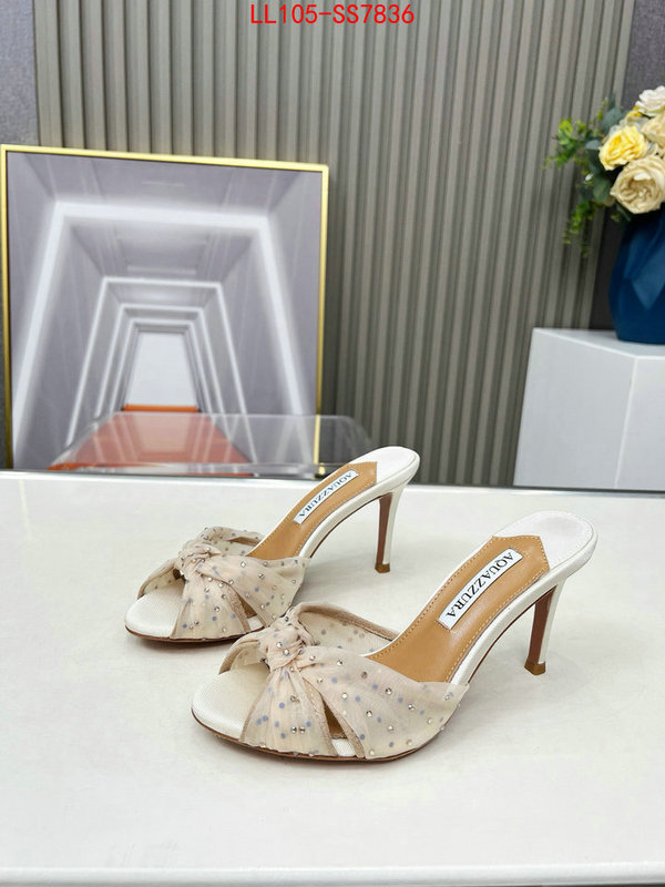 Women Shoes-AQUAZZURA good quality replica ID: SS7836 $: 105USD