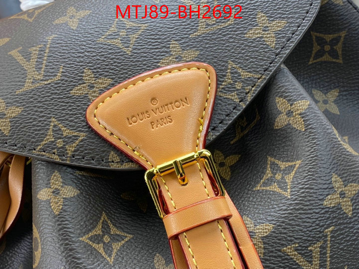 LV Bags(4A)-Backpack- the best affordable ID: BH2692 $: 89USD,