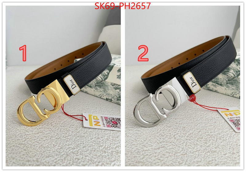 Belts-Dior buy cheap ID: PH2657 $: 69USD