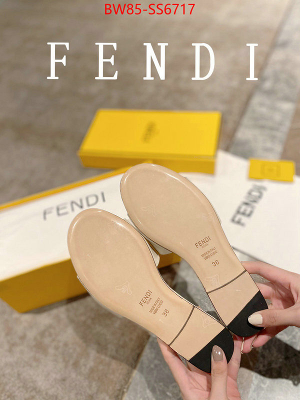 Women Shoes-Fendi high quality 1:1 replica ID: SS6717 $: 85USD