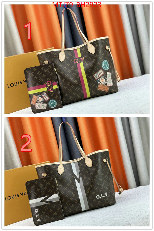 LV Bags(4A)-Neverfull- replica sale online ID: BH2923 $: 79USD,