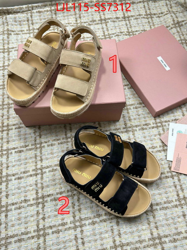 Women Shoes-Miu Miu 2024 luxury replicas ID: SS7312 $: 115USD