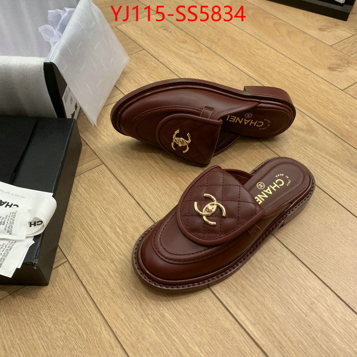 Women Shoes-Chanel buy high-quality fake ID: SS5834 $: 115USD