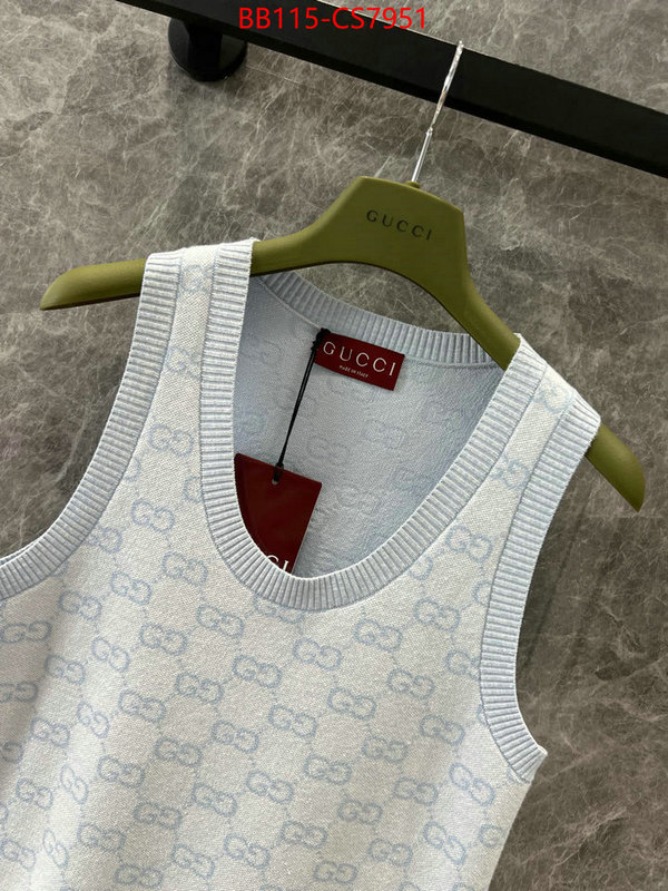 Clothing-Gucci high quality customize ID: CS7951 $: 115USD