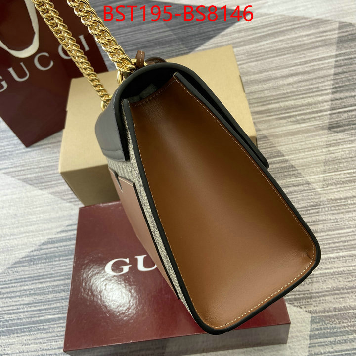 Gucci Bags(TOP)-Padlock- sell high quality ID: BS8146 $: 195USD,