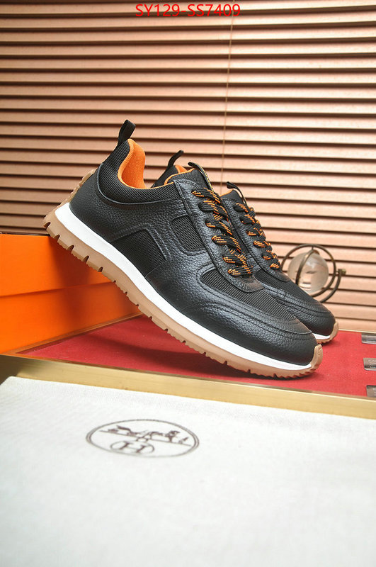 Men Shoes-Hermes fake cheap best online ID: SS7409 $: 129USD