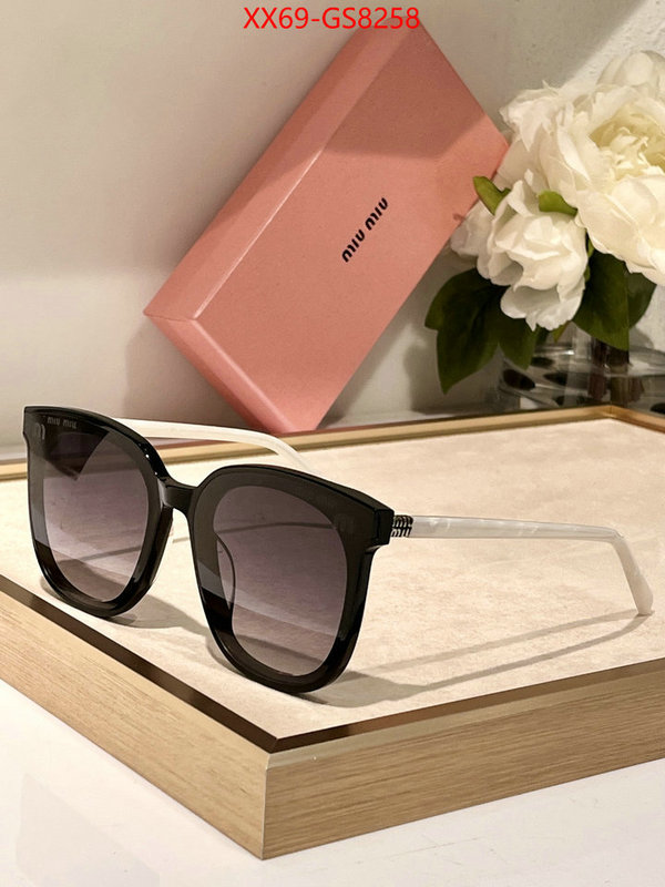 Glasses-Miu Miu fashion replica ID: GS8258 $: 69USD