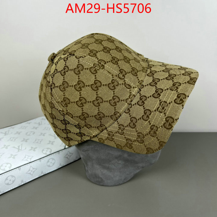 Cap(Hat)-Gucci wholesale sale ID: HS5706 $: 29USD