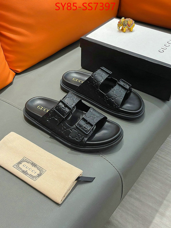Men Shoes-Gucci wholesale replica shop ID: SS7397 $: 85USD