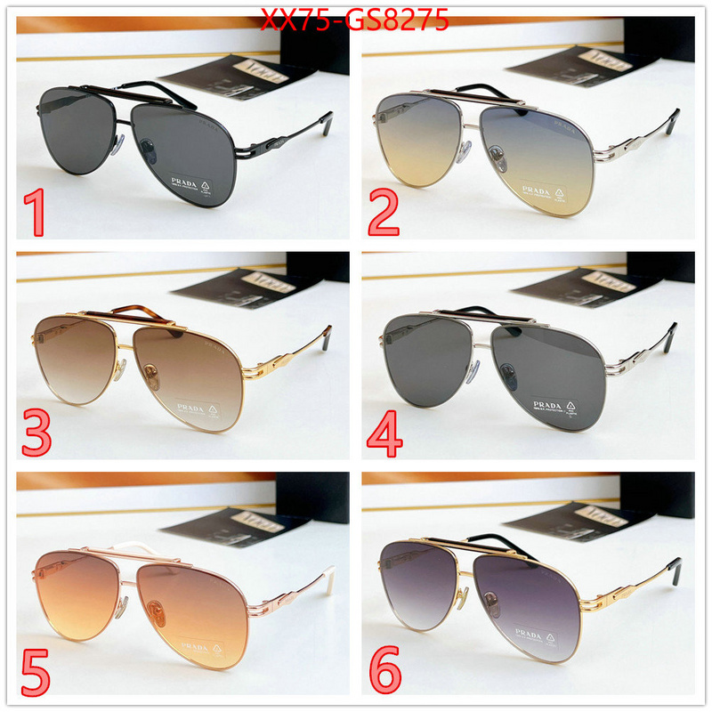 Glasses-Prada mirror quality ID: GS8275 $: 75USD