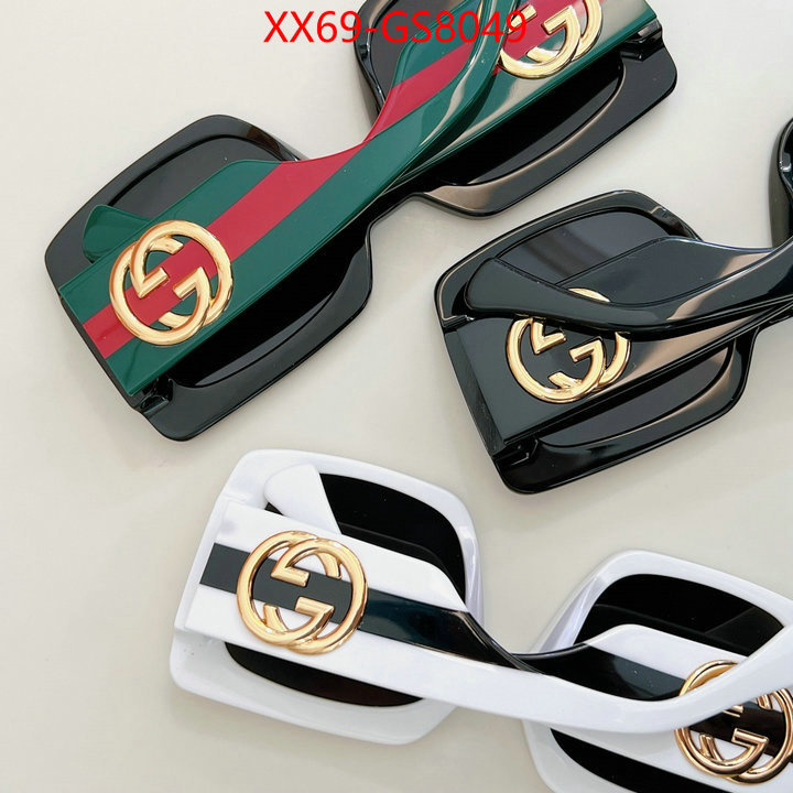 Glasses-Gucci top sale ID: GS8049 $: 69USD