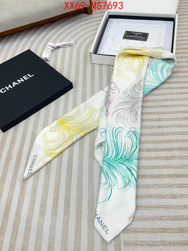 Scarf-Chanel replica designer ID: MS7693 $: 69USD