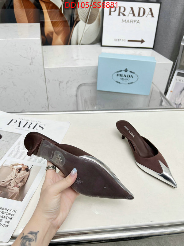 Women Shoes-Prada where can you buy a replica ID: SS6881 $: 105USD