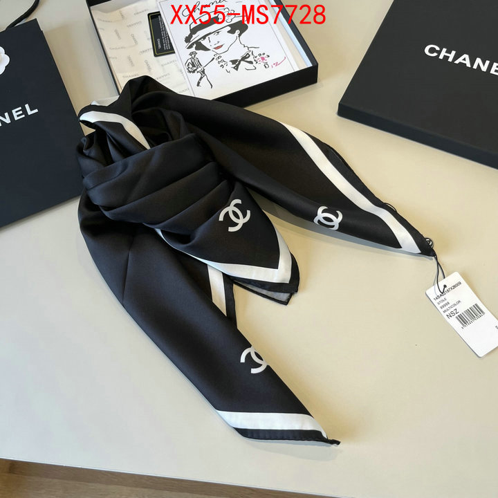 Scarf-Chanel high quality happy copy ID: MS7728 $: 55USD