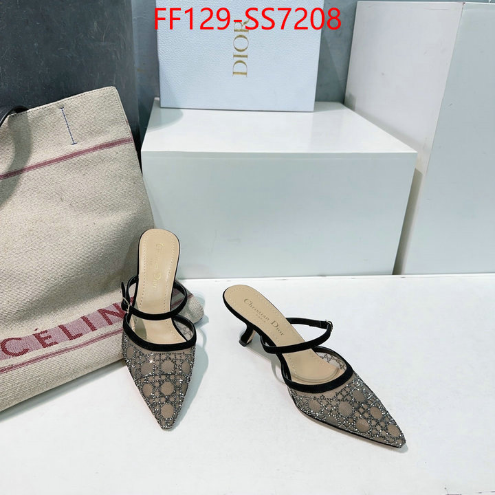 Women Shoes-Dior best luxury replica ID: SS7208 $: 129USD