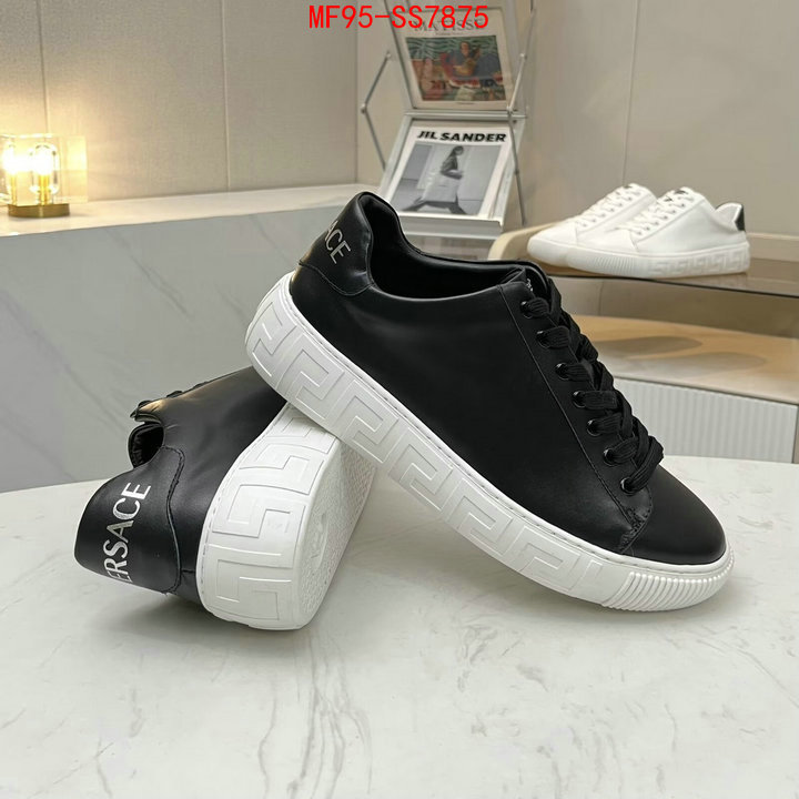 Men Shoes-Versace perfect quality designer replica ID: SS7875 $: 95USD