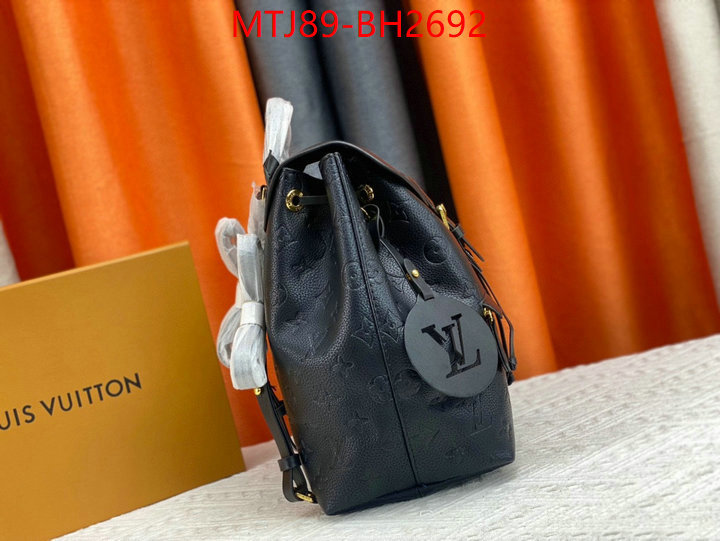 LV Bags(4A)-Backpack- the best affordable ID: BH2692 $: 89USD,
