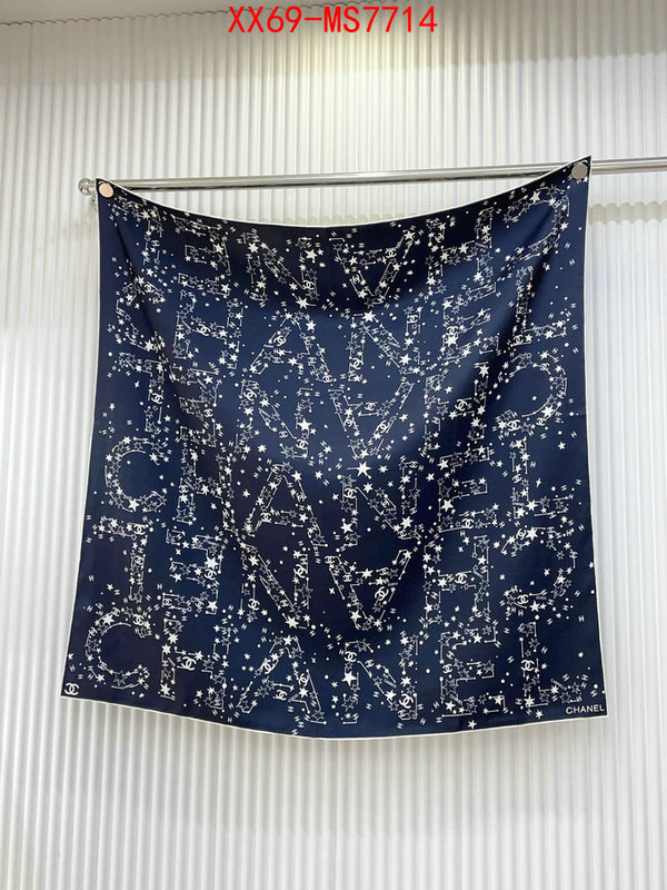 Scarf-Chanel shop ID: MS7714 $: 69USD