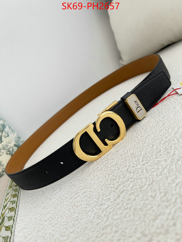 Belts-Dior buy cheap ID: PH2657 $: 69USD
