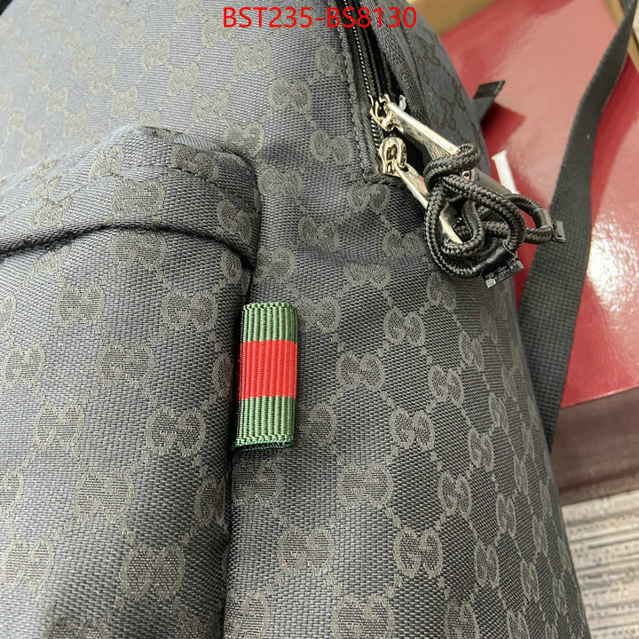 Gucci Bags(TOP)-Backpack- first copy ID: BS8130 $: 235USD,
