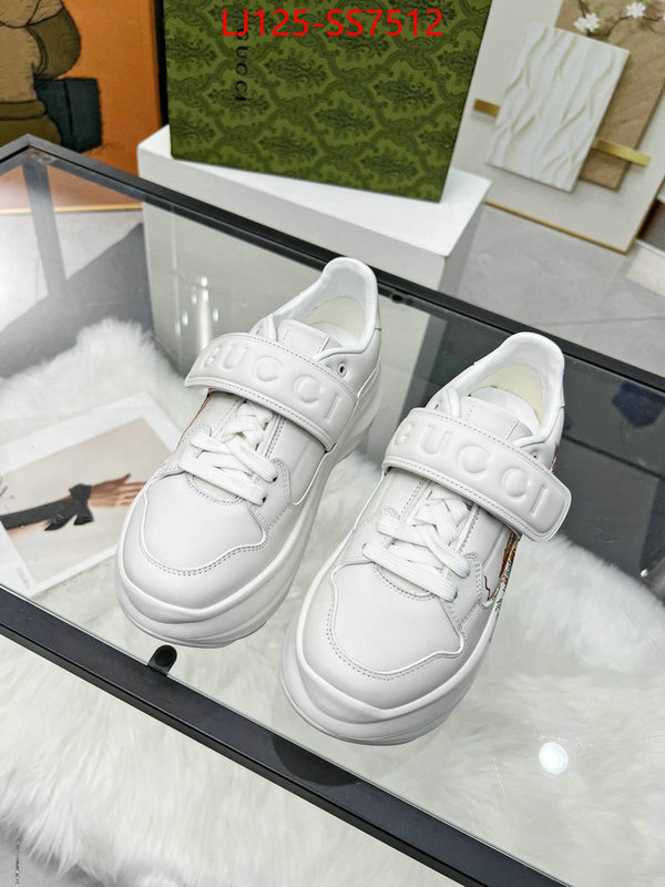 Women Shoes-Gucci how to find replica shop ID: SS7512 $: 125USD