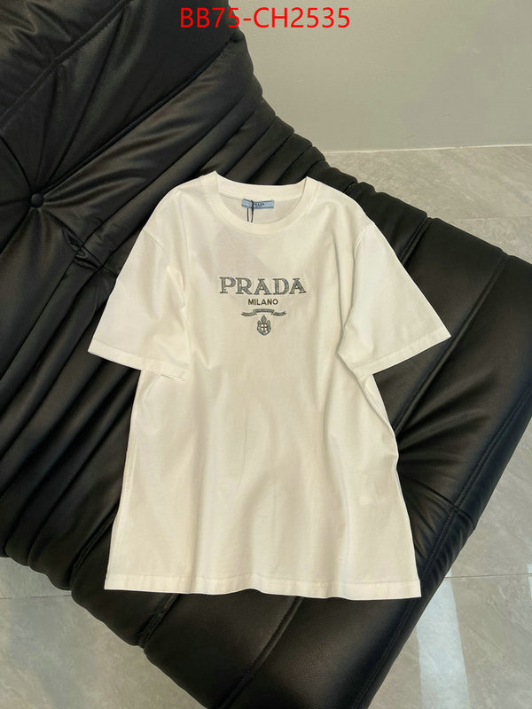 Clothing-Prada cheap replica ID: CH2535 $: 75USD