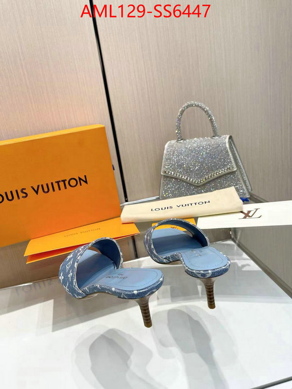 Women Shoes-LV where quality designer replica ID: SS6447 $: 129USD