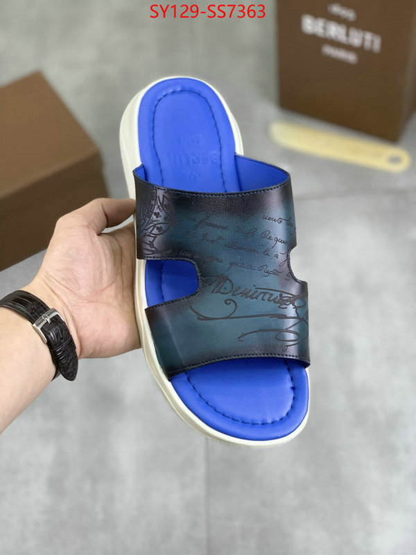 Men Shoes-Berluti high quality 1:1 replica ID: SS7363 $: 129USD