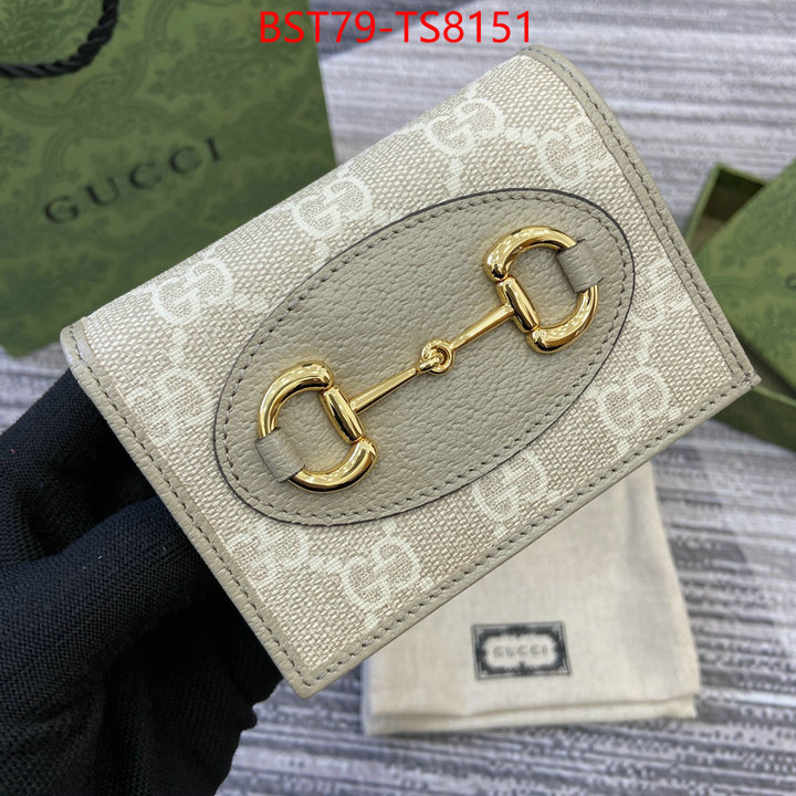 Gucci Bags(TOP)-Wallet- we curate the best ID: TS8151 $: 79USD,