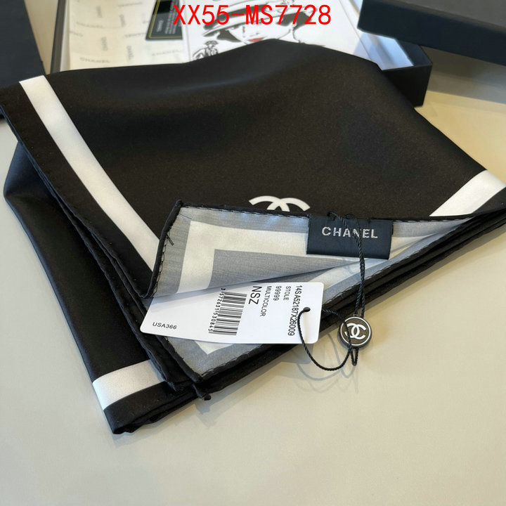 Scarf-Chanel high quality happy copy ID: MS7728 $: 55USD