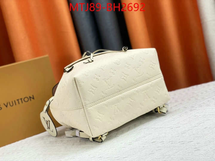 LV Bags(4A)-Backpack- the best affordable ID: BH2692 $: 89USD,