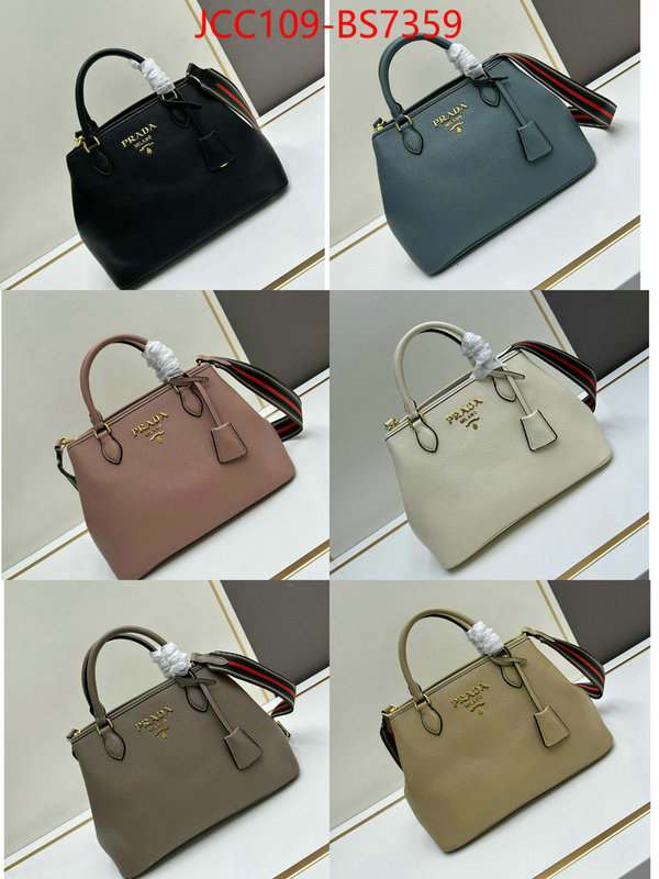 Prada Bags(4A)-Handbag- best replica quality ID: BS7359 $: 109USD,