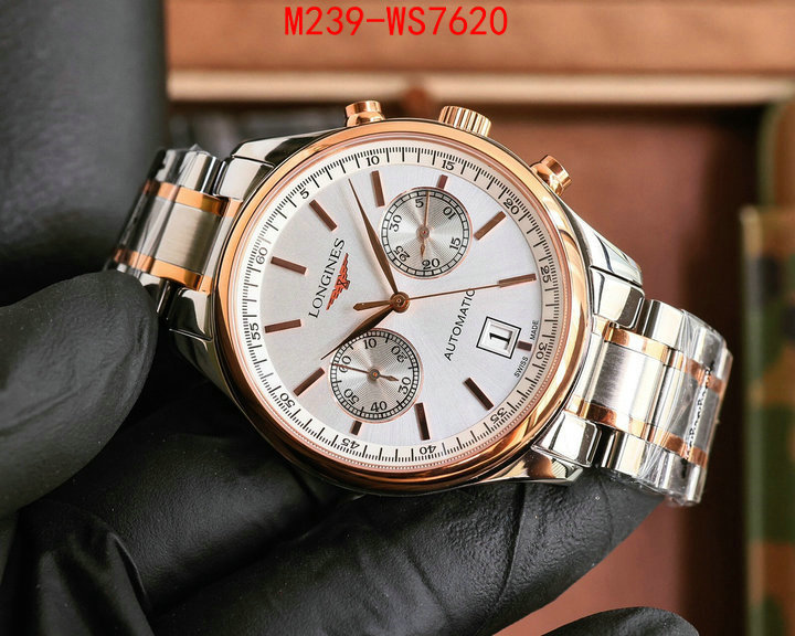 Watch(TOP)-Longines high-end designer ID: WS7620 $: 239USD