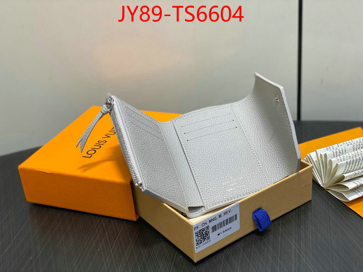 LV Bags(TOP)-Wallet top 1:1 replica ID: TS6604 $: 89USD,
