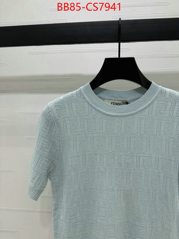 Clothing-Fendi where quality designer replica ID: CS7941 $: 85USD