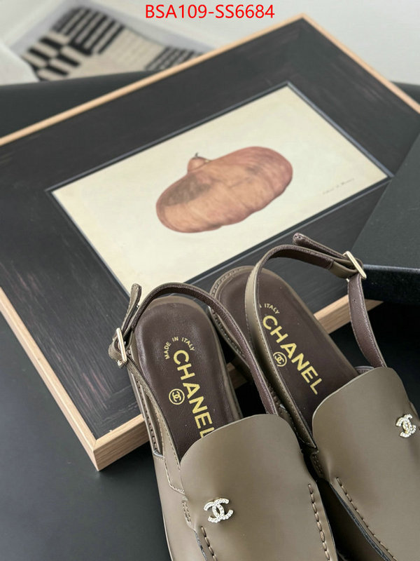 Women Shoes-Chanel outlet 1:1 replica ID: SS6684 $: 109USD